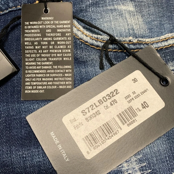 DSQUARED2 Jennifer Jean Sz 4 - Picture 14 of 14